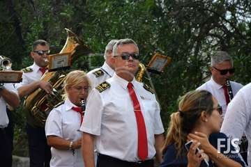 Procesión de Santa Agueda y la Virgen de Lourdes en Telde (Foto Francisco Javier Santana)